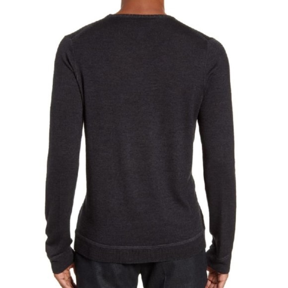 Nordstrom Signature MerinoWool Garment Dye Sweater - Picture 2 of 6